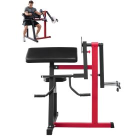 Preacher Curl Machine, 2 in 1 Bicep Curl Machine and Triceps Extension Machine, Seated Arm Isolated Bicep Station