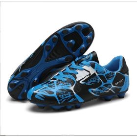 36-45 Football Shoes Sneakers Men Women,Low Top Spike Cleats Football Boots Youth Kids,Soccer Athletics Training Shoes Boys Girls,Unisex (Option: 36)
