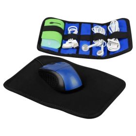 Portable Mouse Pad Case Combo (Option: BLACK)